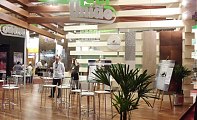 Wicanders flooring products at Expo Revestir in Sćo Paulo